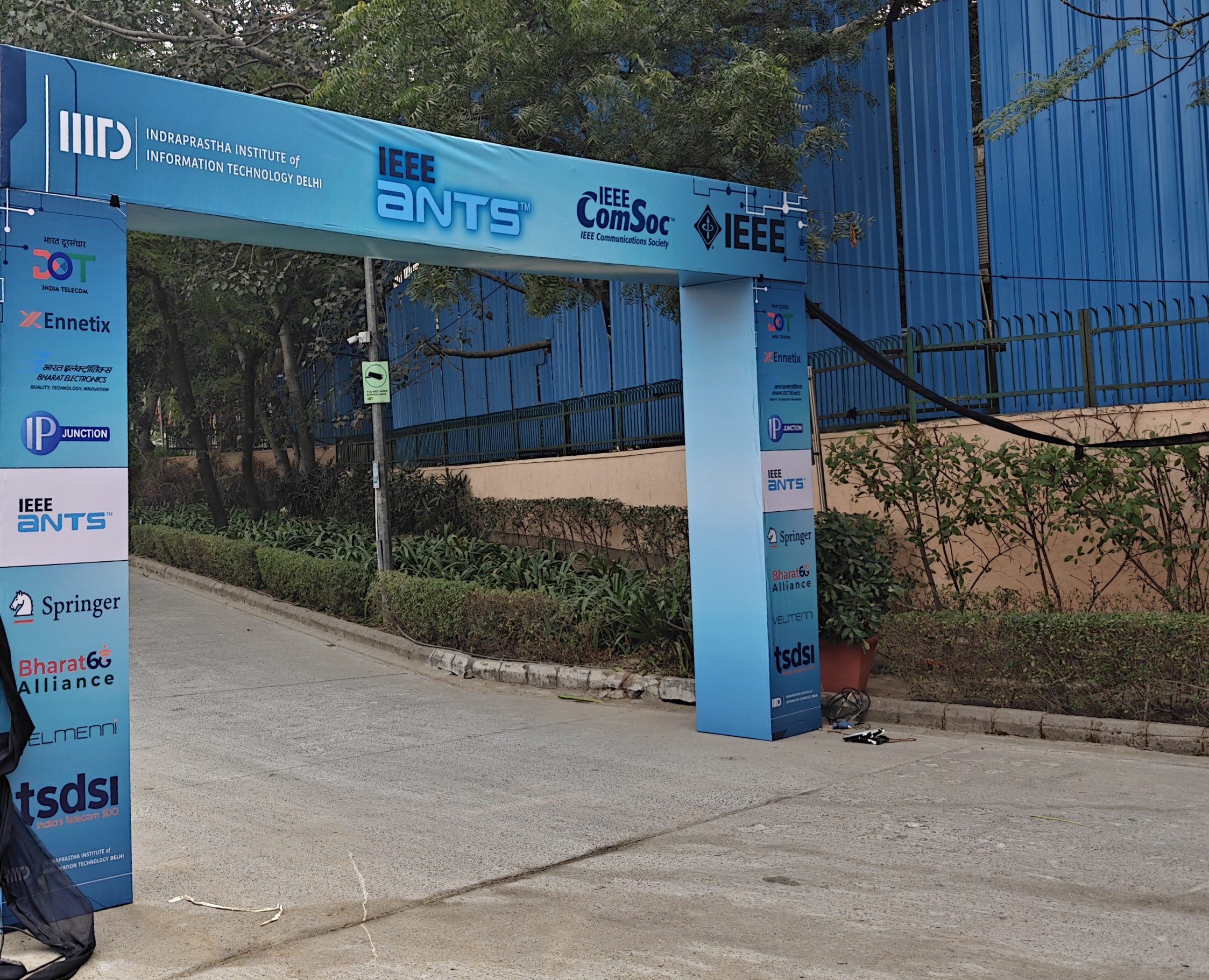 Entrance to IEEE ANTS 2025