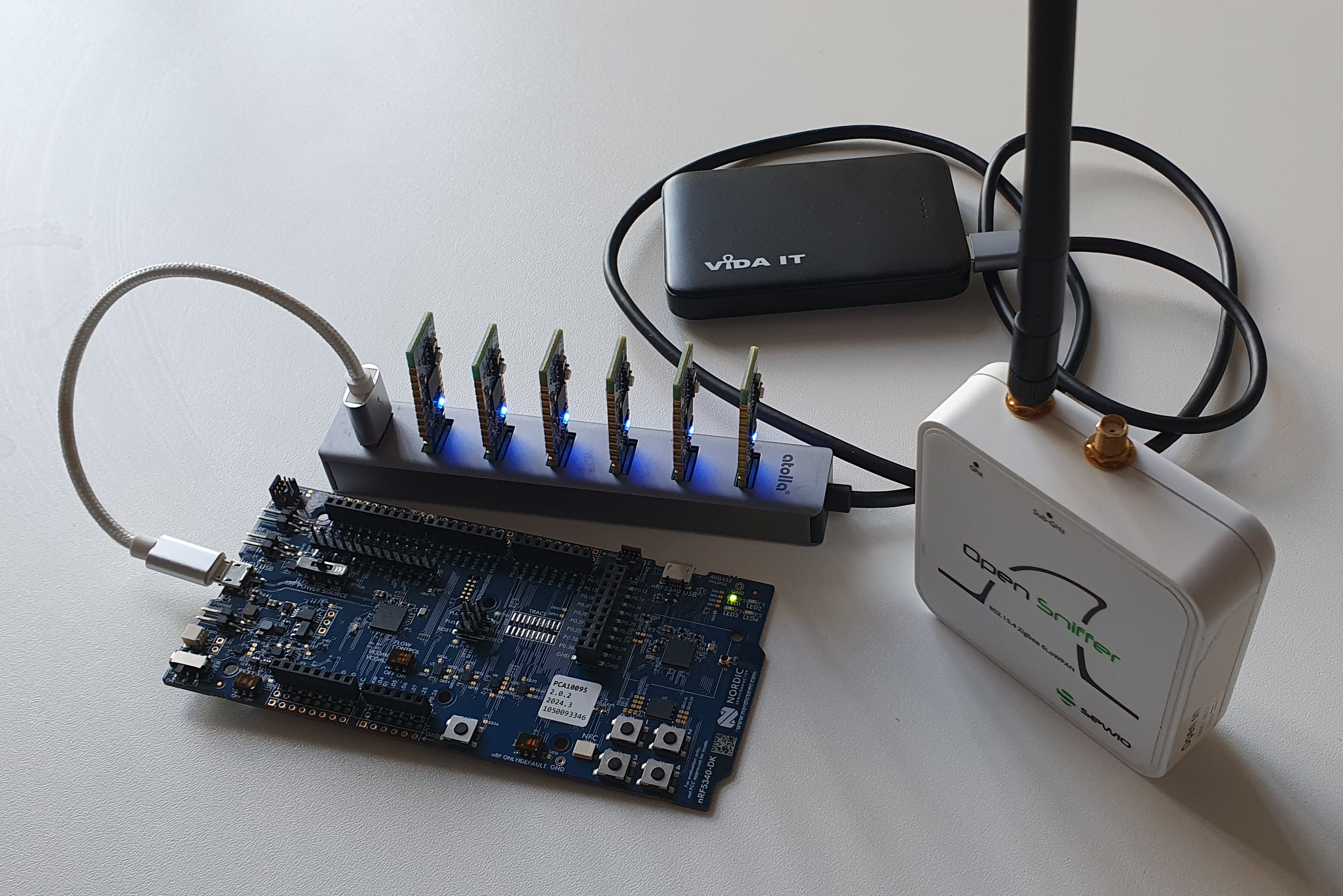 Testing Thread's vulnerability to radio jamming